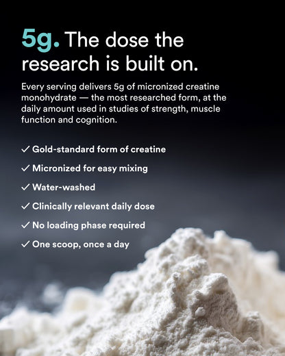 5g dose of creatine