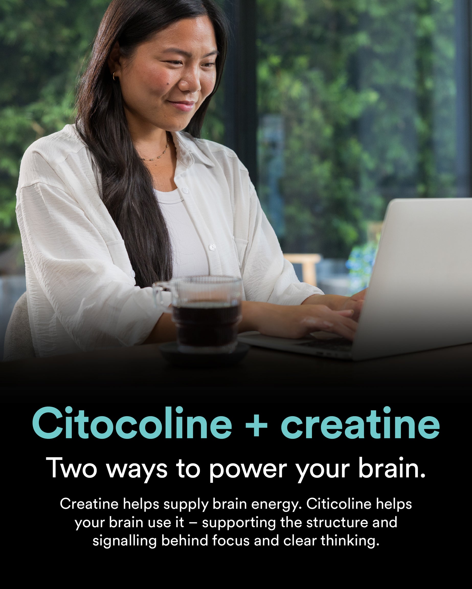 Benefit of citicoline and creatine together